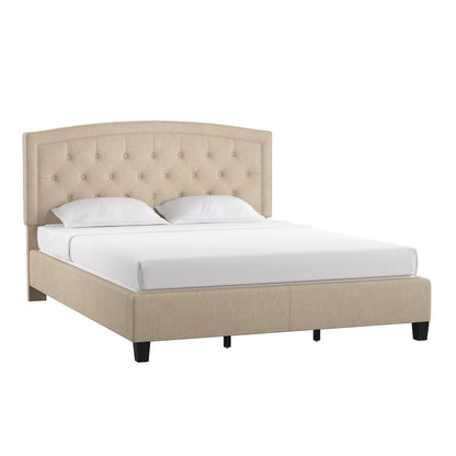 Fontana Adjustable Diamond-tufted Arched Back Bed by iNSPIRE Q Classic
