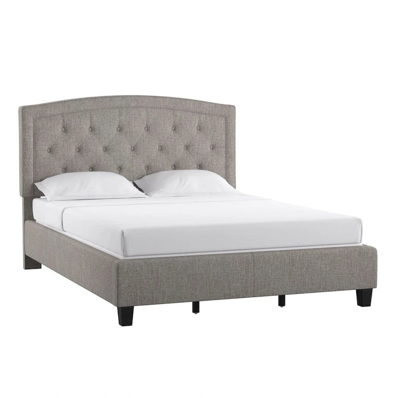 Fontana Adjustable Diamond-tufted Arched Back Bed by iNSPIRE Q Classic