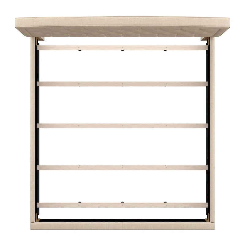 Fontana Adjustable Diamond-tufted Arched Back Bed by iNSPIRE Q Classic