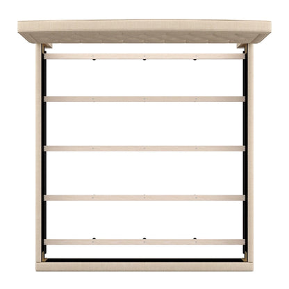 Fontana Adjustable Diamond-tufted Arched Back Bed by iNSPIRE Q Classic