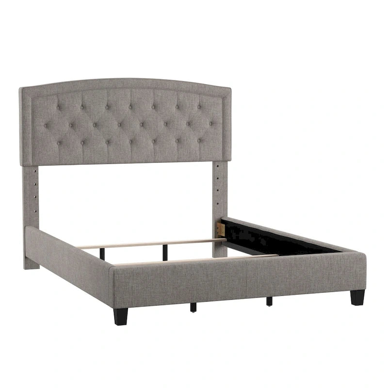 Fontana Adjustable Diamond-tufted Arched Back Bed by iNSPIRE Q Classic