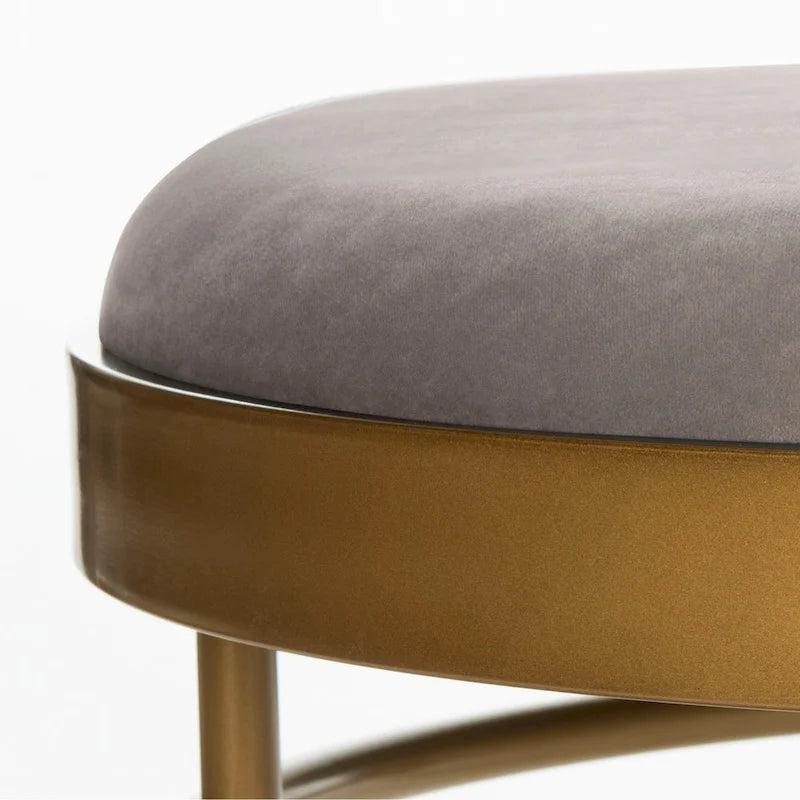 SAFAVIEH Omie Oval Bench - 63  x 22  x 20  - 63Wx22Dx20H