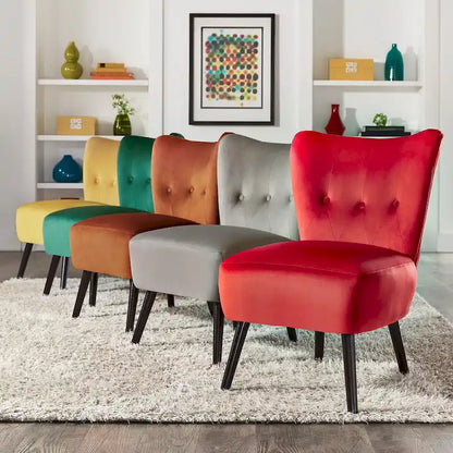 Imani 22.5  Wide Tufted Accent Chair by iNSPIRE Q Bold