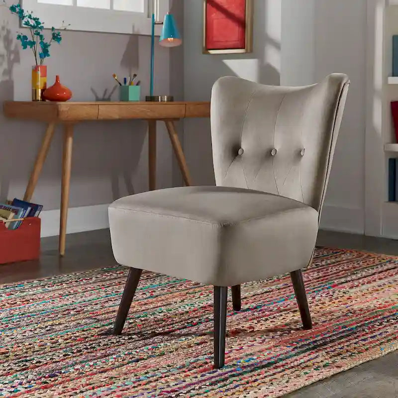 Imani 22.5  Wide Tufted Accent Chair by iNSPIRE Q Bold