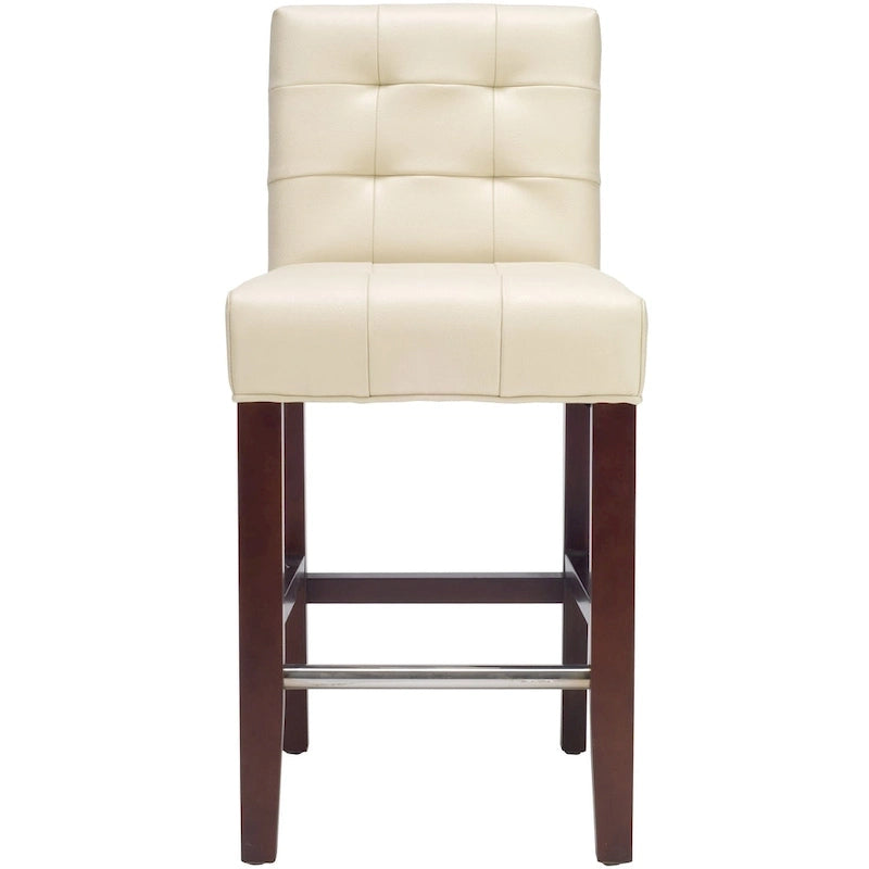 SAFAVIEH Lashunda 24-inch Counter Stool - 16.7  W x 20.1  L x 34.4  H - 17Wx20Dx34H