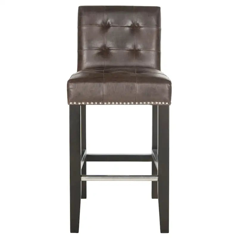 SAFAVIEH Lashunda 24-inch Counter Stool - 16.7  W x 20.1  L x 34.4  H - 17Wx20Dx34H