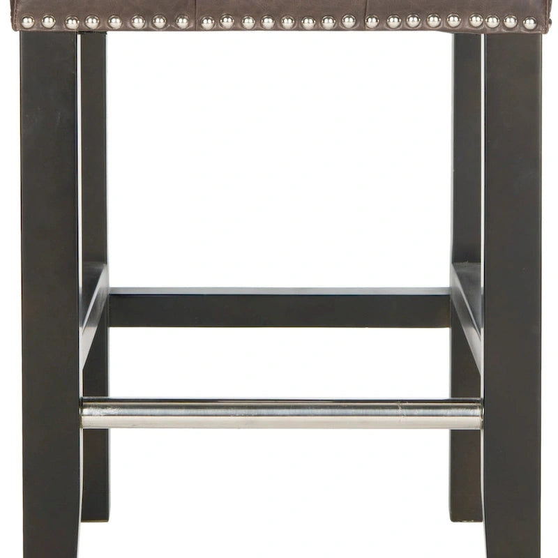 SAFAVIEH Lashunda 24-inch Counter Stool - 16.7  W x 20.1  L x 34.4  H - 17Wx20Dx34H