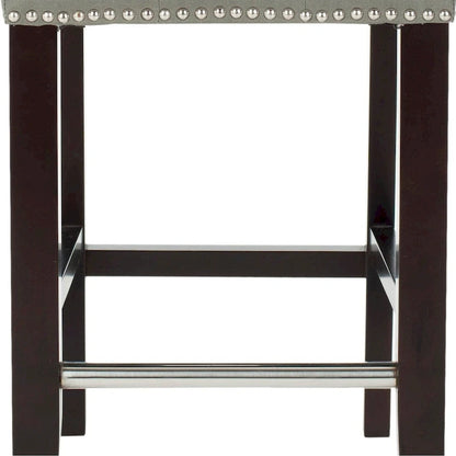 SAFAVIEH Lashunda 24-inch Counter Stool - 16.7  W x 20.1  L x 34.4  H - 17Wx20Dx34H