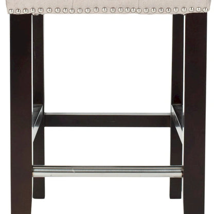 SAFAVIEH Lashunda 24-inch Counter Stool - 16.7  W x 20.1  L x 34.4  H - 17Wx20Dx34H