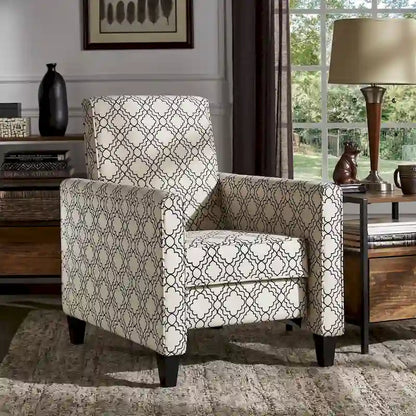 Tabitha Fabric Push Back Recliner by iNSPIRE Q Modern