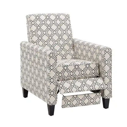 Tabitha Fabric Push Back Recliner by iNSPIRE Q Modern