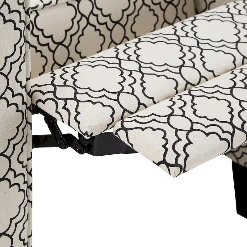 Tabitha Fabric Push Back Recliner by iNSPIRE Q Modern