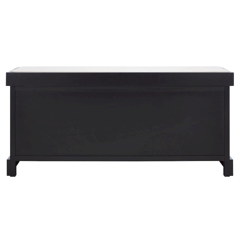 SAFAVIEH Mozella 3-Drawer Cushion Bench - 42  W x 15  D x 20  H - 42Wx15Dx20H
