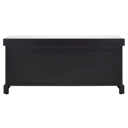SAFAVIEH Mozella 3-Drawer Cushion Bench - 42  W x 15  D x 20  H - 42Wx15Dx20H