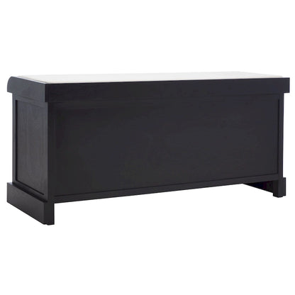 SAFAVIEH Mozella 3-Drawer Cushion Bench - 42  W x 15  D x 20  H - 42Wx15Dx20H