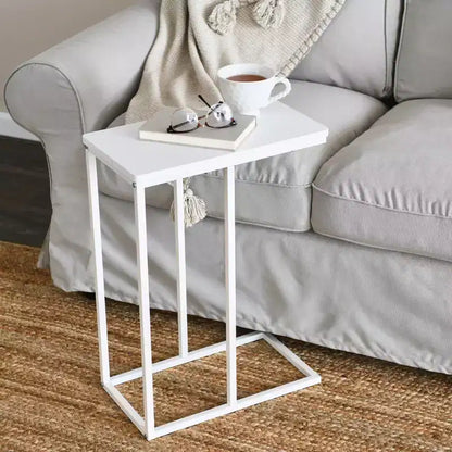 Household Essentials Jamestown C-Shaped End Table