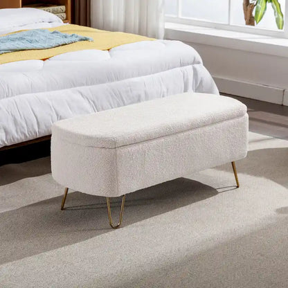 Panca Pouf Contenitore da Fondo Letto