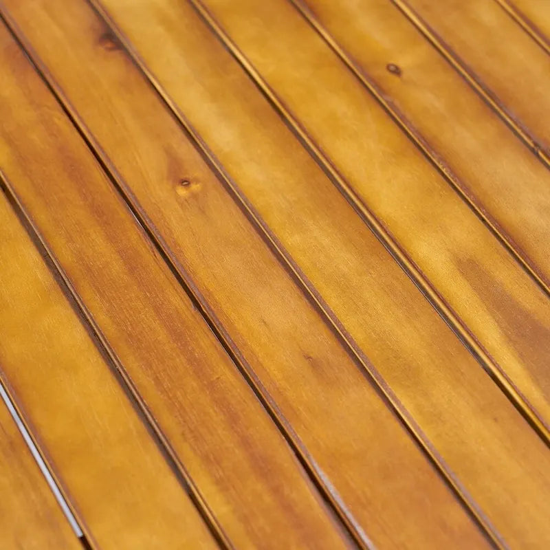 Set da pranzo da 5 pezzi in legno e vimini Biella Outdoor di Christopher Knight Home