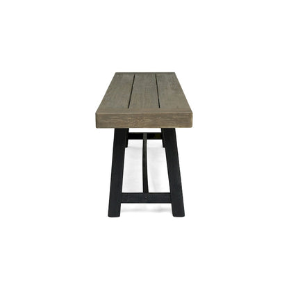 Panca da esterno Raphael in legno di acacia (set da 2) di Christopher Knight Home
