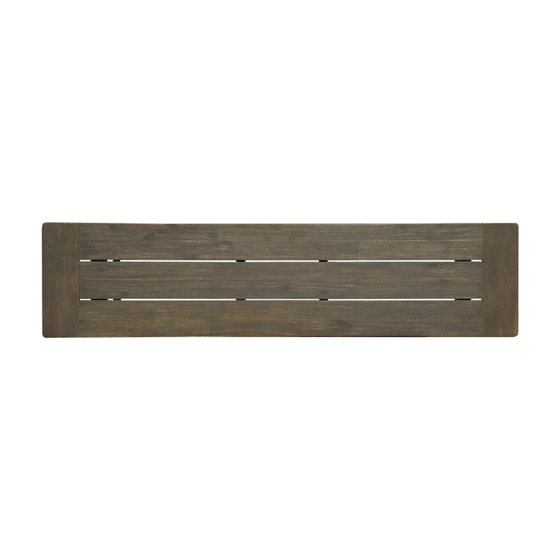 Panca da esterno Raphael in legno di acacia (set da 2) di Christopher Knight Home