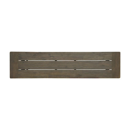 Panca da esterno Raphael in legno di acacia (set da 2) di Christopher Knight Home