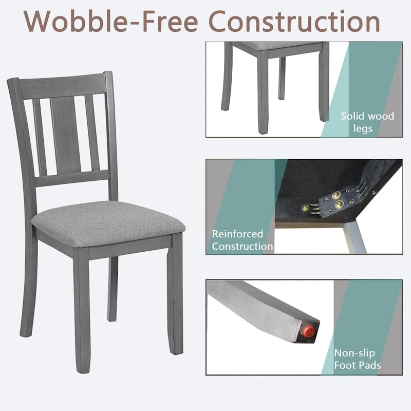 Dining Chairs with Padded Seat