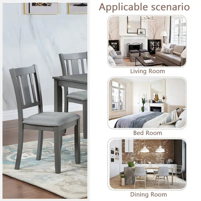 Dining Chairs with Padded Seat