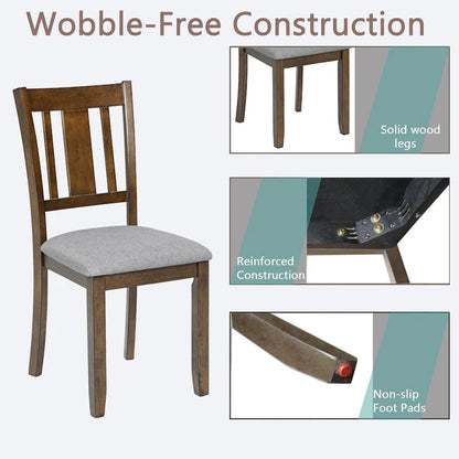 Dining Chairs with Padded Seat