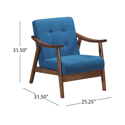 Chabani Mid-Century Modern Accent Chair by Christopher Knight Home