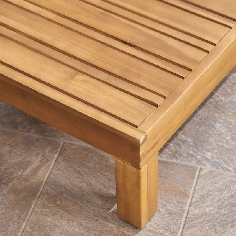 Set da conversazione 7 pezzi Brava per esterno in legno di acacia di Christopher Knight Home