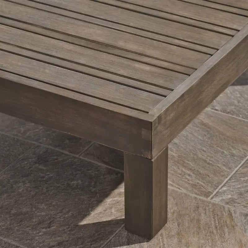 Set da conversazione 7 pezzi Brava per esterno in legno di acacia di Christopher Knight Home