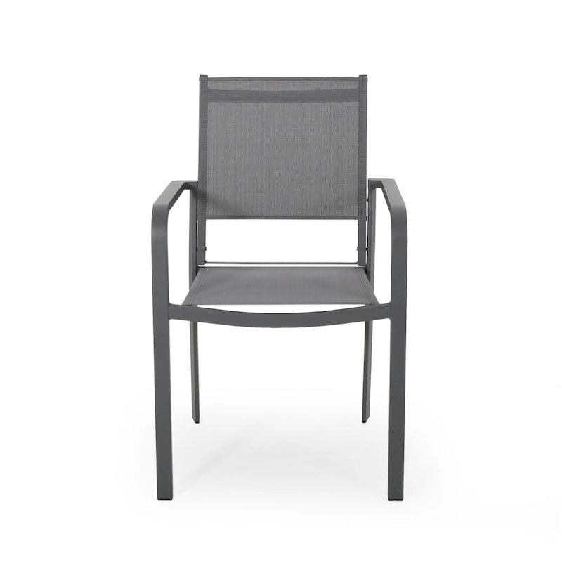 Gaven Tempered Glass/Aluminum 7-piece Outdoor Dining Set by Christopher Knight Home
