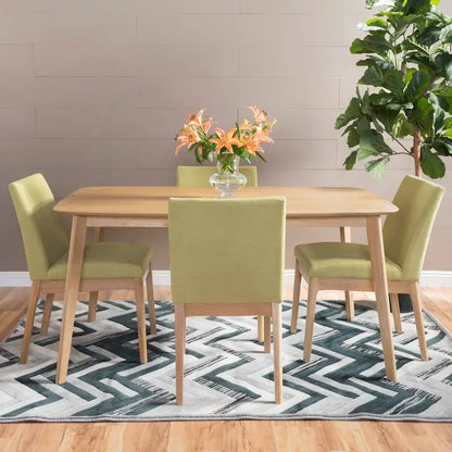 Christopher Knight Home Fabrizio Set da pranzo 5 pezzi moderno di metà secolo