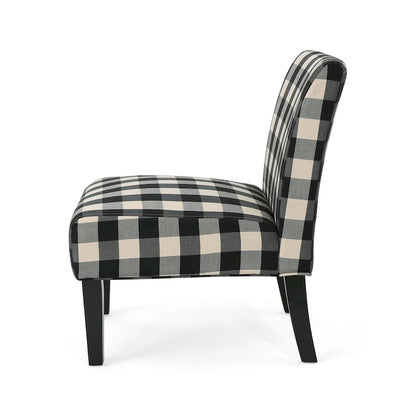 Kassi Contemporary Fabric Slipper Accent Chair by Christopher Knight Home