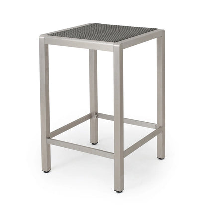 Cape Coral Outdoor 5-piece Aluminum Square Bar Set by Christopher Knight Home