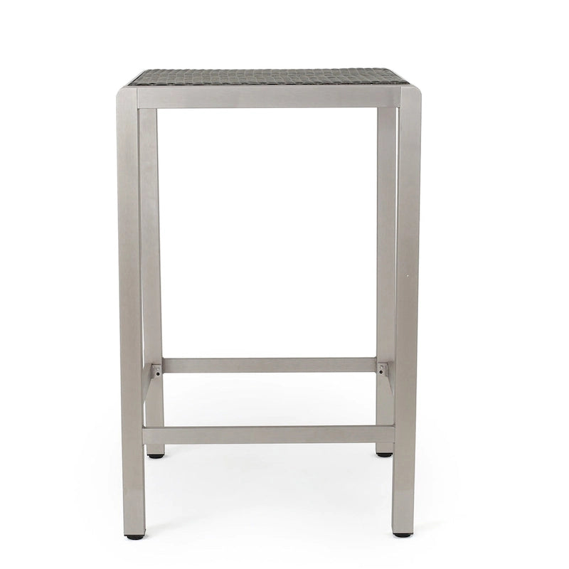 Cape Coral Outdoor 5-piece Aluminum Square Bar Set by Christopher Knight Home