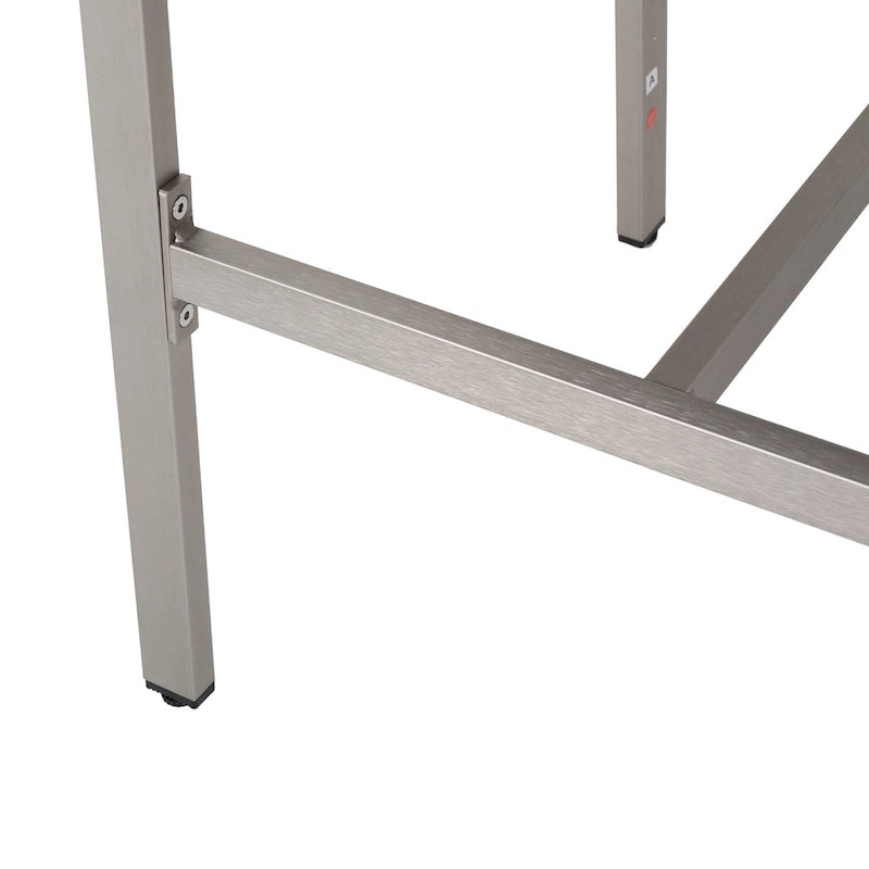 Cape Coral Outdoor 5-piece Aluminum Square Bar Set by Christopher Knight Home
