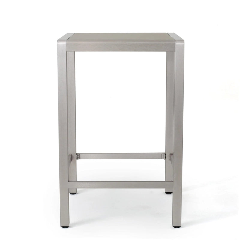 Cape Coral Outdoor 5-piece Aluminum Square Bar Set by Christopher Knight Home