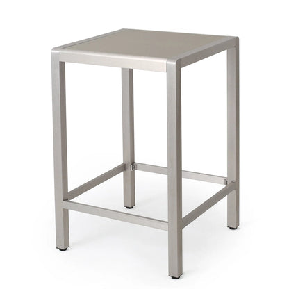 Cape Coral Outdoor 5-piece Aluminum Square Bar Set by Christopher Knight Home