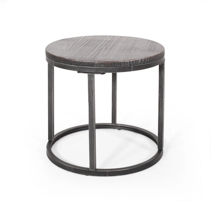 Gerrish Modern Industrial Coffee Table Set by Christopher Knight Home