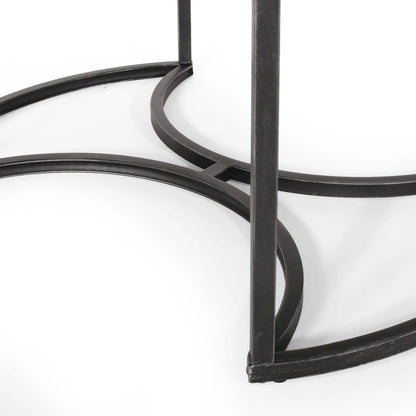 Gerrish Modern Industrial Coffee Table Set by Christopher Knight Home