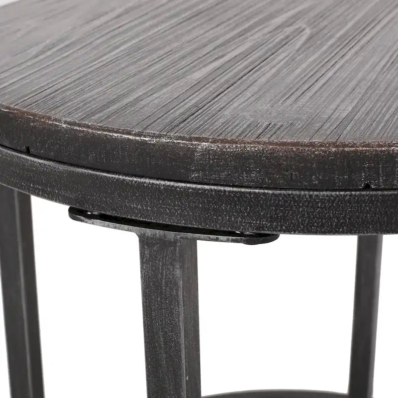 Gerrish Modern Industrial Coffee Table Set by Christopher Knight Home