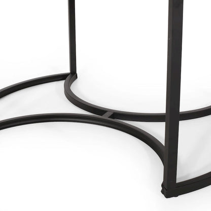 Gerrish Modern Industrial Coffee Table Set by Christopher Knight Home