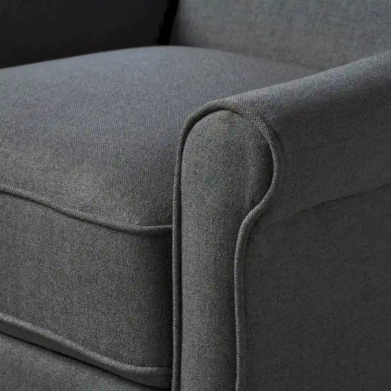 Charell Traditional Fabric Recliner by Christopher Knight Home