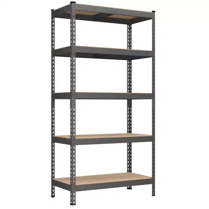 SONGMICS 5-Tier Storage Shelves, Garage Storage, Boltless Assembly, Adjustable Shelving Unit, Load 1929 lb, for Shed Warehouse Basement Kitchen