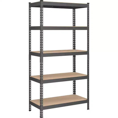 SONGMICS 5-Tier Storage Shelves, Garage Storage, Boltless Assembly, Adjustable Shelving Unit, Load 1929 lb, for Shed Warehouse Basement Kitchen