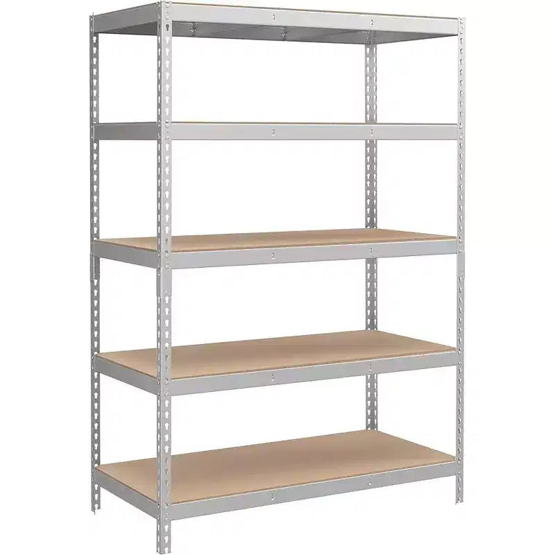 SONGMICS 5-Tier Storage Shelves, Garage Storage, Boltless Assembly, Adjustable Shelving Unit, Load 1929 lb, for Shed Warehouse Basement Kitchen