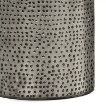 Ledger Metal Side Table Antique - WyndenHall