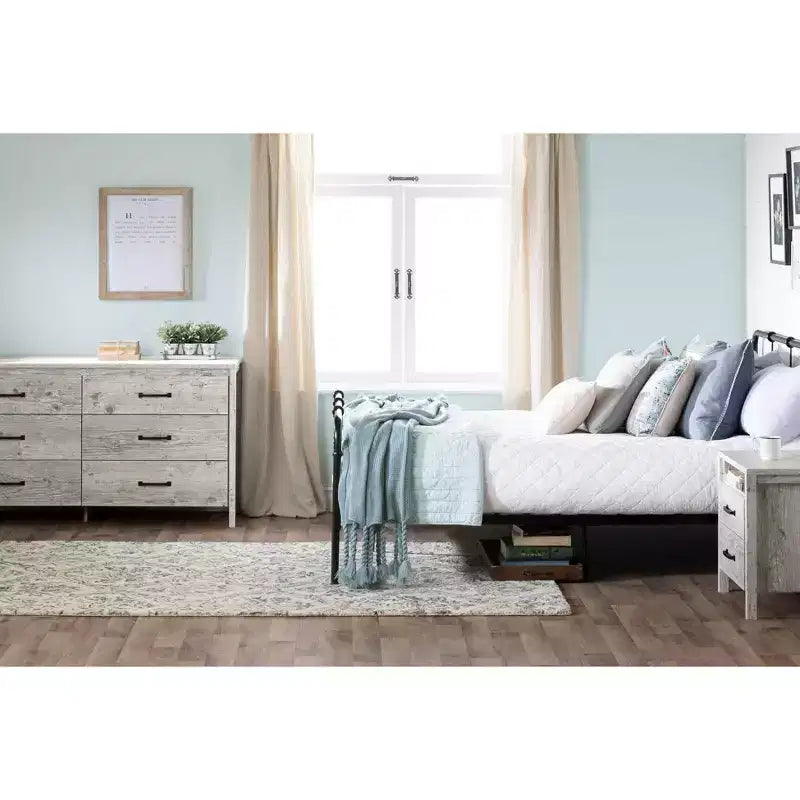Letto matrimoniale South Shore