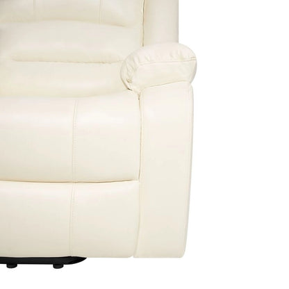 Deluxe Adjustable Power Lift Recliner Chair for Elderly Faux Leather Electric Recliner Split-Back Chair